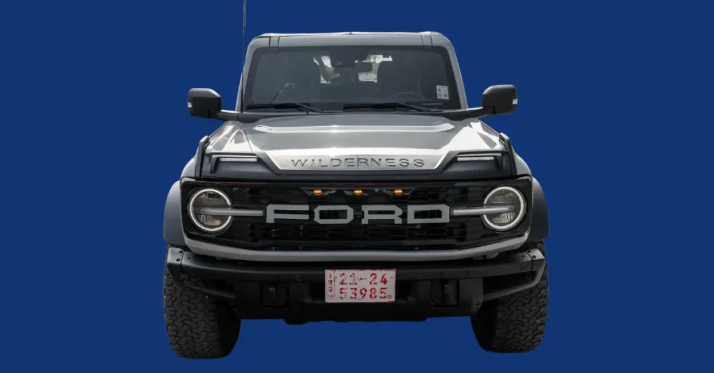 Ford Bronco trailer towing