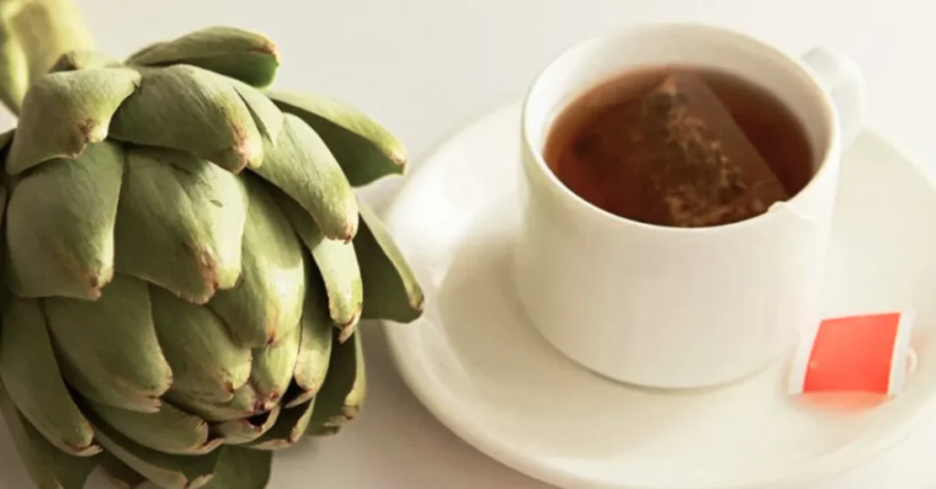 Herbal artichoke tea