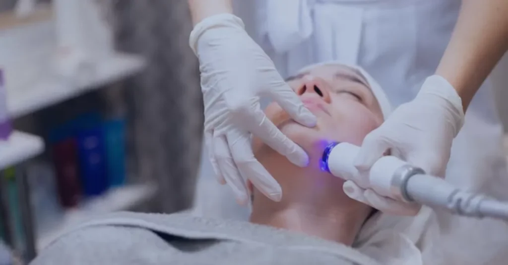 Skin rejuvenation Cryotherapy Facial