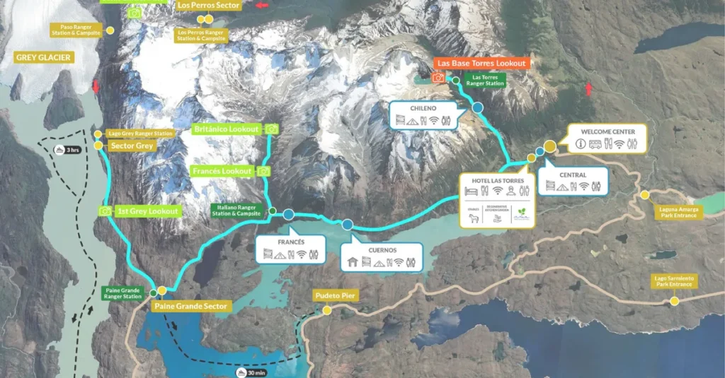 W Trek (Torres del Paine, Chile)